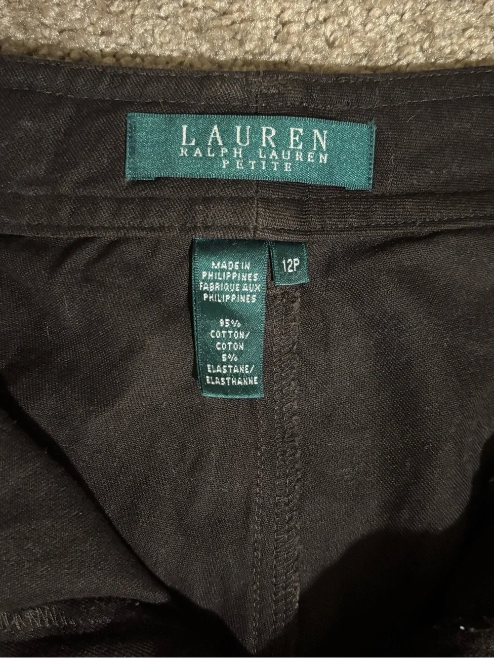 Lauren Ralph Lauren clean straight